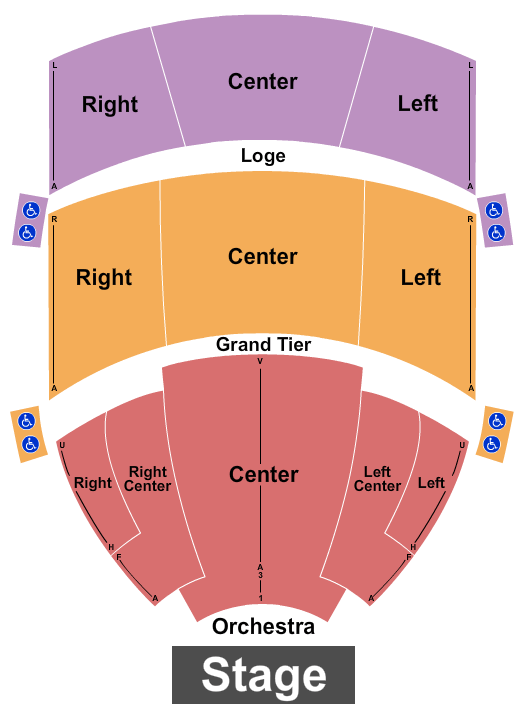 Steven Tanger Center for the Performing Arts Hamilton Seating Chart